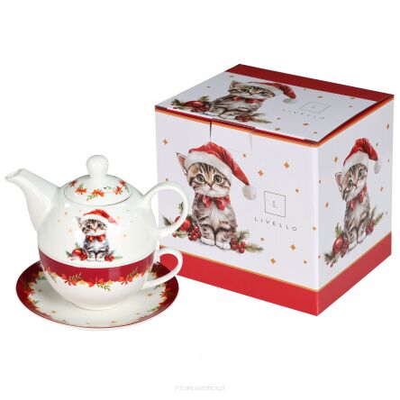 FILIŻANKA 250 ze spodkiem z dzbanuszkiem 400 ml S2