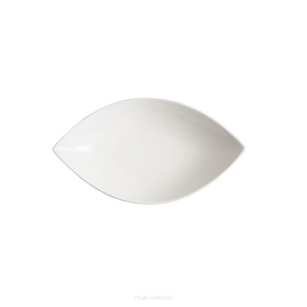 Półmisek salaterka Salsa 21x12 cm BIAŁY AMBITION Łś