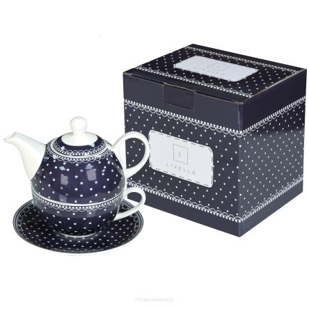 FILIŻANKA 250 ze spodkiem z dzbanuszkiem 400 ml 102