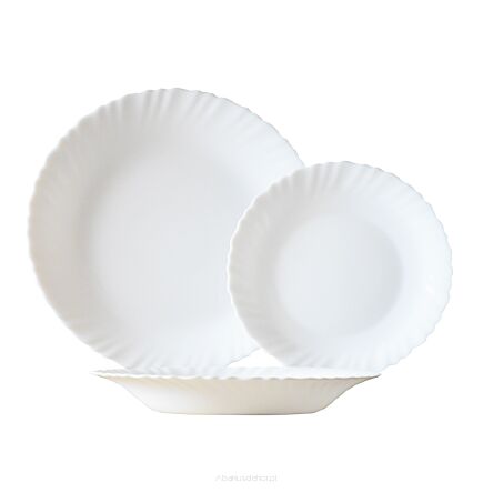 FESTON serwis obiadowy 18 biały