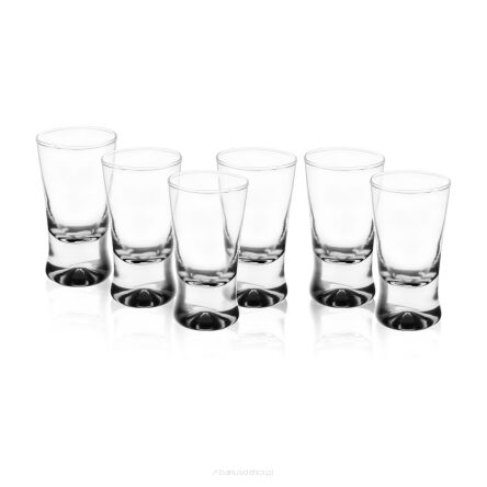 Kieliszki do wódki 25 ml 6 sztuk