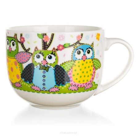 Kubek jumbo OWLS sowy 500 ml