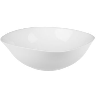 Salaterka kwadrat 17,5 cm BIAŁA