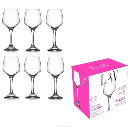 LAV LAL kieliszki do likieru 80 ml 6 sztuk