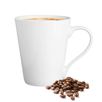 Kubek biały 340 ml Maja z porcelany