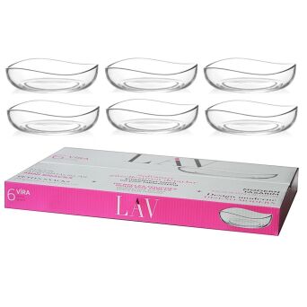 LAV VIRA salaterki 12 cm 6 sztuk 195 ml niskie