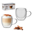 Szklanki termiczne z podwójną ścianką 250 ml 2 sztuki - 2