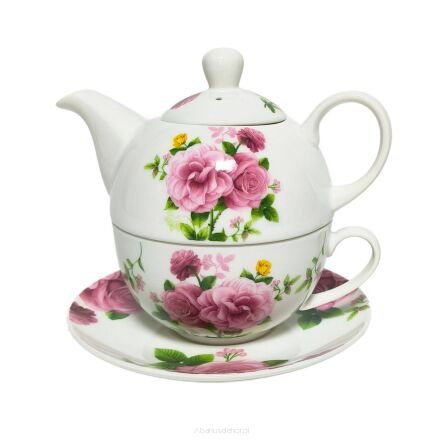 FILIŻANKA 250 ze spodkiem z dzbanuszkiem 400 ml 19