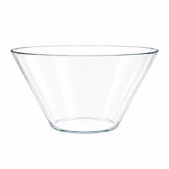 Salaterka przezroczysta skośna 28 cm