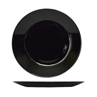 ZELIE TALERZ PŁYTKI 25 cm CZARNY Luminarc
