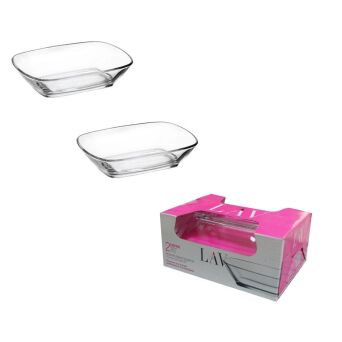 LAV DEFNE 2 salaterki szklane 14,5 cm 230 ml