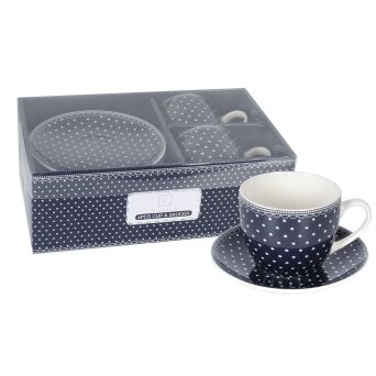 FILIŻANKA 250 ze spodkiem porcelana zestaw 2 sztuki 102