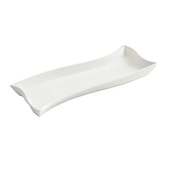 Półmisek Salsa 26x10 cm BIAŁY AMBITION Fm