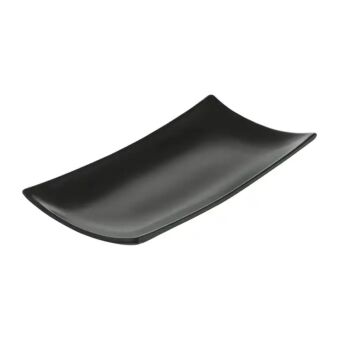 Półmisek Salsa 27x13 cm CZARNY AMBITION Skd