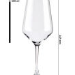 Kieliszki do wina lub wody 580 ml 6 sztuk Signature - 3