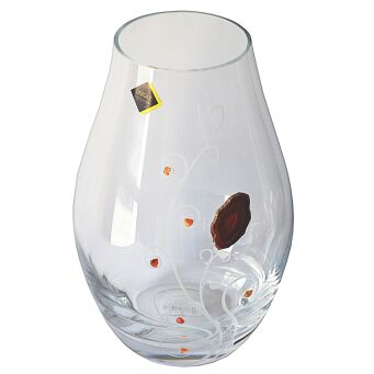 WAZON na kwiaty z AGATEM 26 cm W13-P020