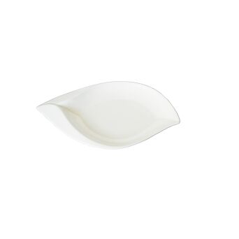 Półmisek Salsa 23x13 cm BIAŁY AMBITION Słm