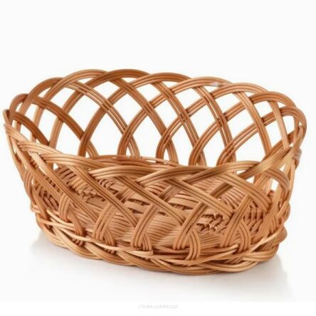 Koszyk polirattan na pieczywo 40