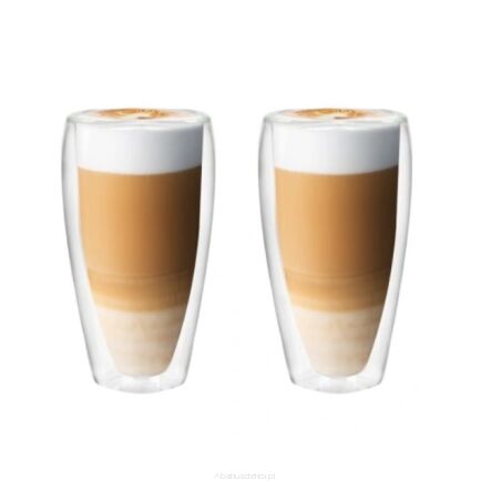 Szklanki termiczne z podwójną ścianką 430 ml 2 sztuki