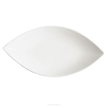 Półmisek salaterka Salsa 30,5x16 cm BIAŁY AMBITION Łd