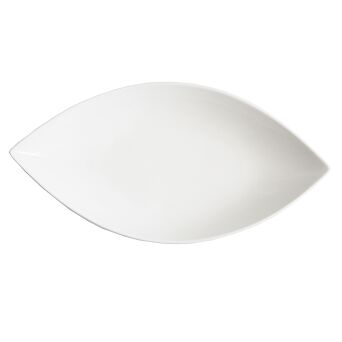 Półmisek salaterka Salsa 30,5x16 cm BIAŁY AMBITION Łd